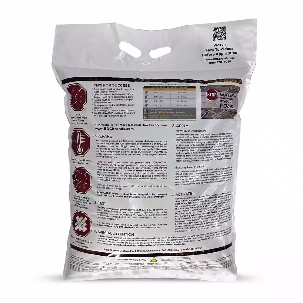 None 40 lbs. XL Polymeric Sand Titanium Gray