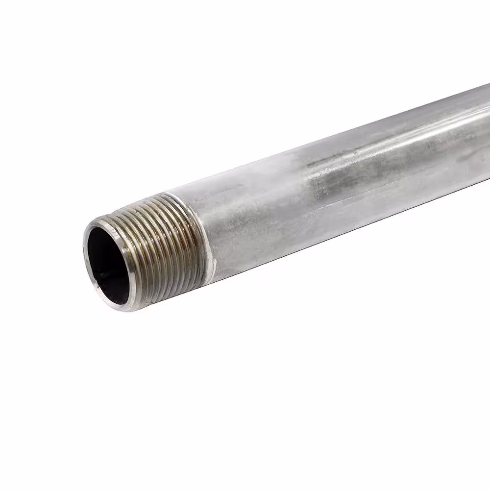 The Plumber's Choice 1/2 in. x 18 in. Galvanized Steel Pipe