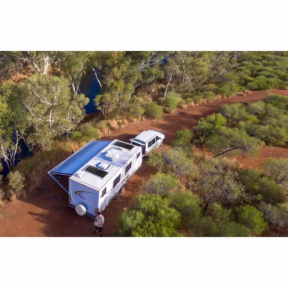 NATURE POWER 110-Watt Polycrystalline Solar Panel with 11 Amp Charge Controller