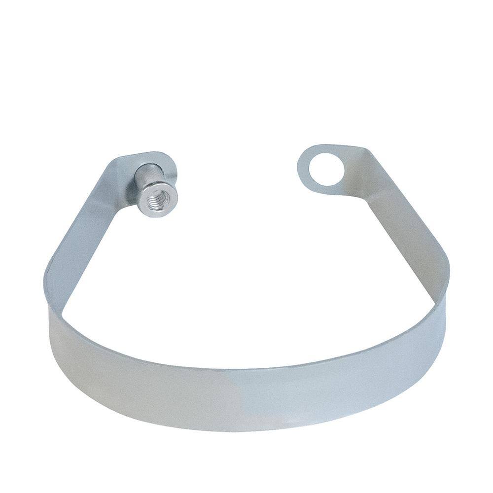 The Plumber's Choice 6 in. Swivel Loop Hanger for Vertical Pipe Support in Epoxy Coated Steel