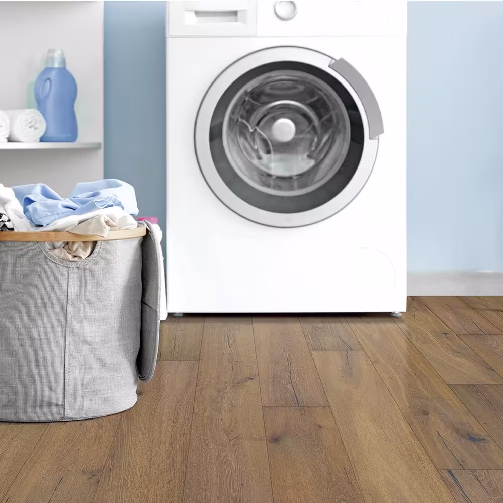 Lifeproof Shasta Oak White 2/7 in. T x 6.5 in. W Waterproof Engineered Hardwood Flooring (19.5 sqft/case)