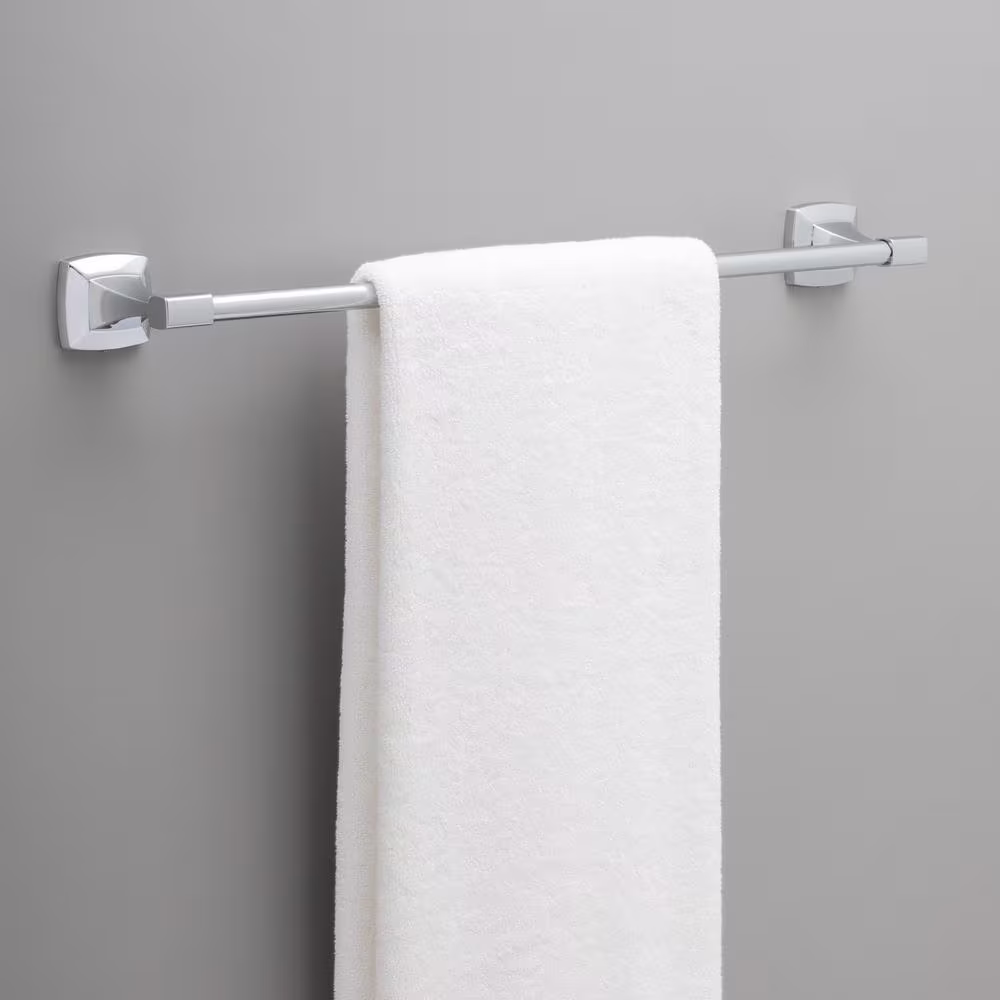 Delta Portwood 24 in. Towel Bar in Chrome