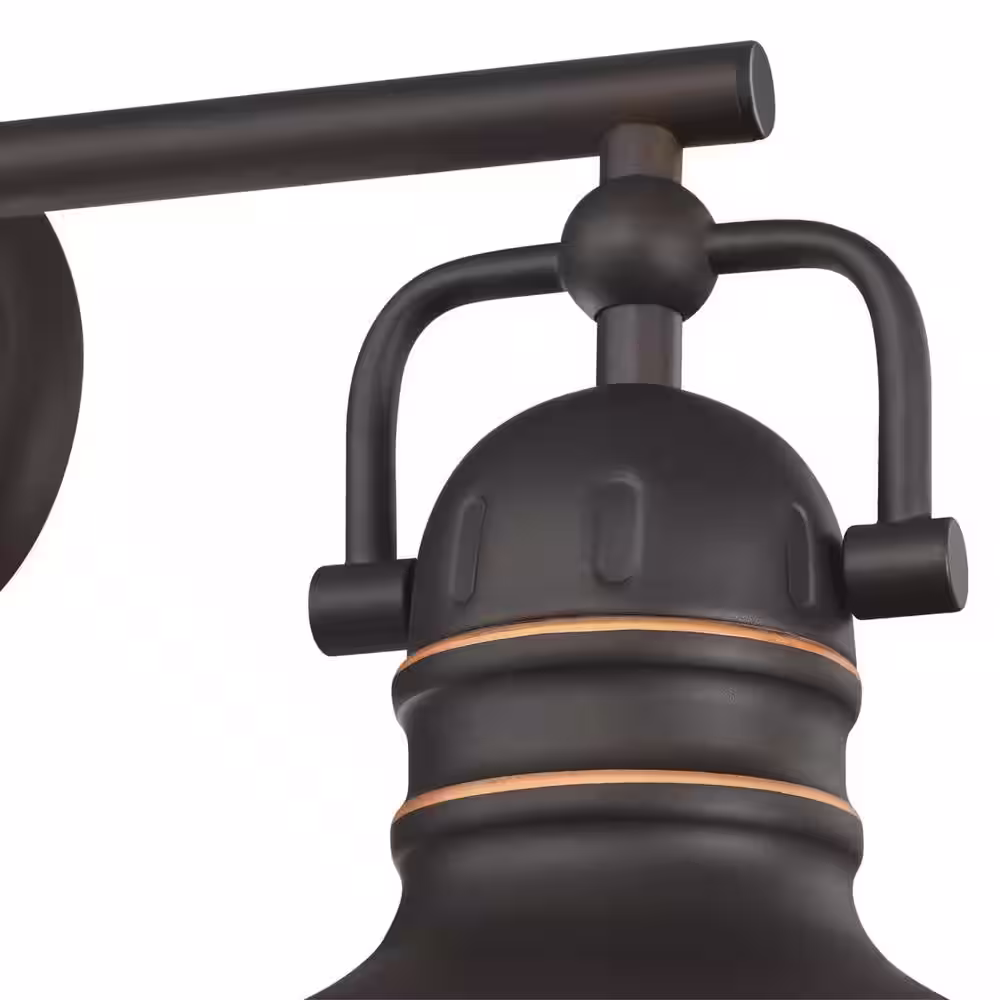 Westinghouse Boswell 23-1/2 in. 3-Light Oil-Rubbed Bronze with Highlights Vanity Light