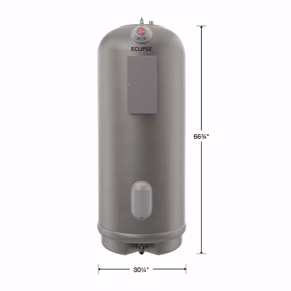 Rheem Commercial Marathon Eclipse Light-Duty 105 Gal. 240-Volt 12 kW Field Convertible Non Metallic Electric Water Heater