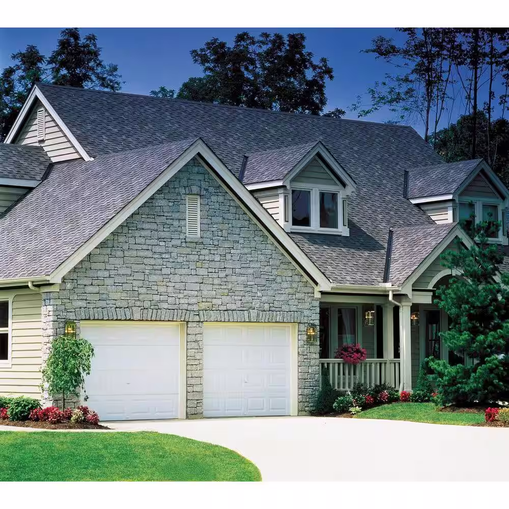 Clopay Classic Collection 8 ft. x 7 ft. Non-Insulated Solid White Garage Door