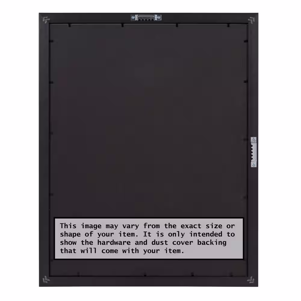 Amanti Art Lined Bronze Picture Frame Opening Size 24 x 36 in.