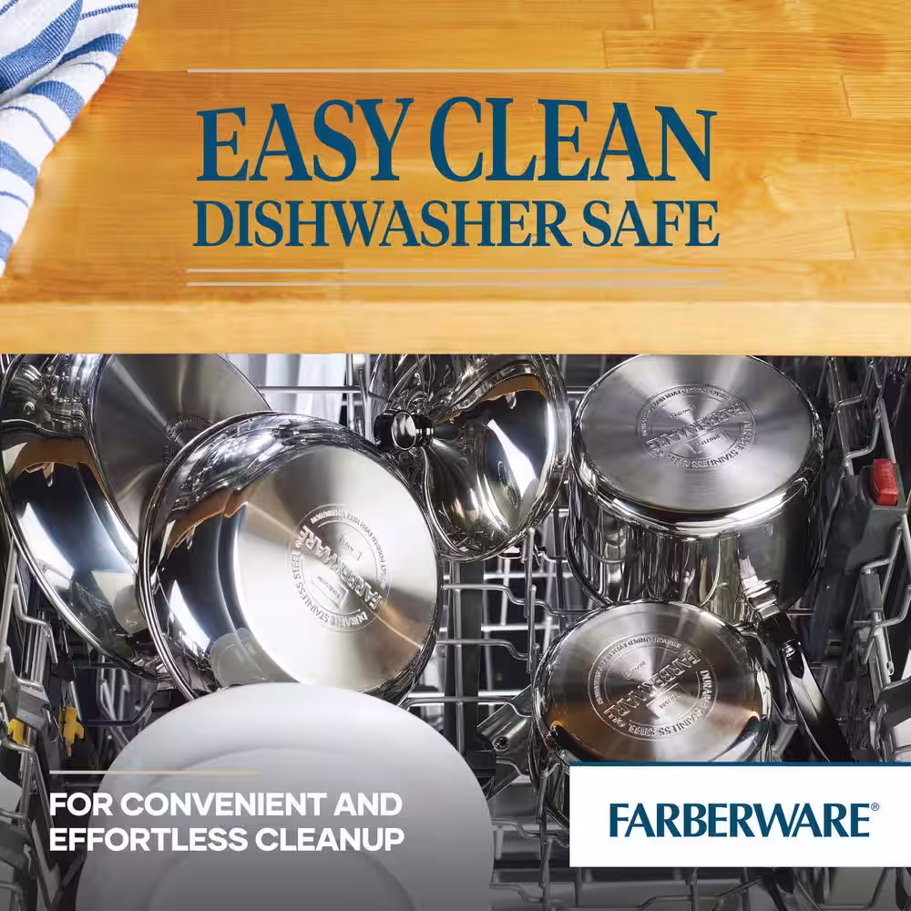 Farberware Classic Series 2 qt. Stainless Steel Sauce Pan with Lid