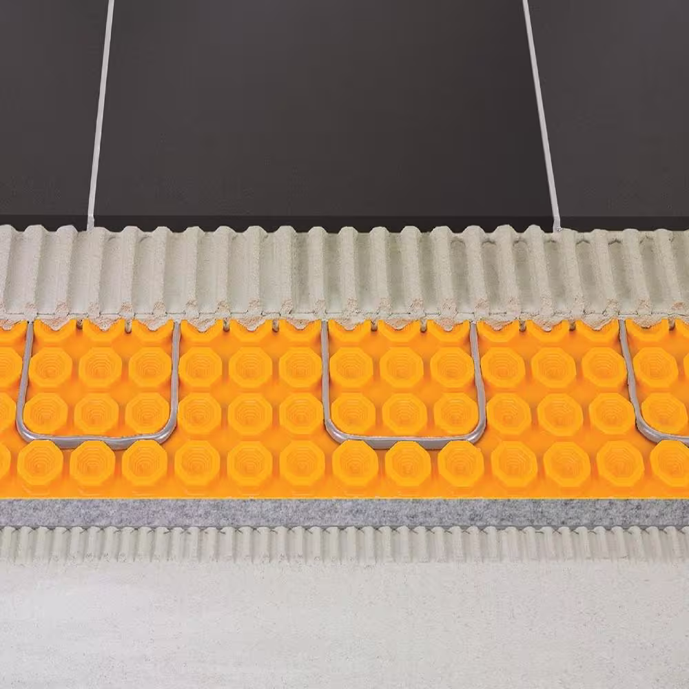 Schluter Ditra-Heat-Duo 3 ft. 2-5/8 in. x 2 ft. 7-3/8 in. Uncoupling Membrane Sheet