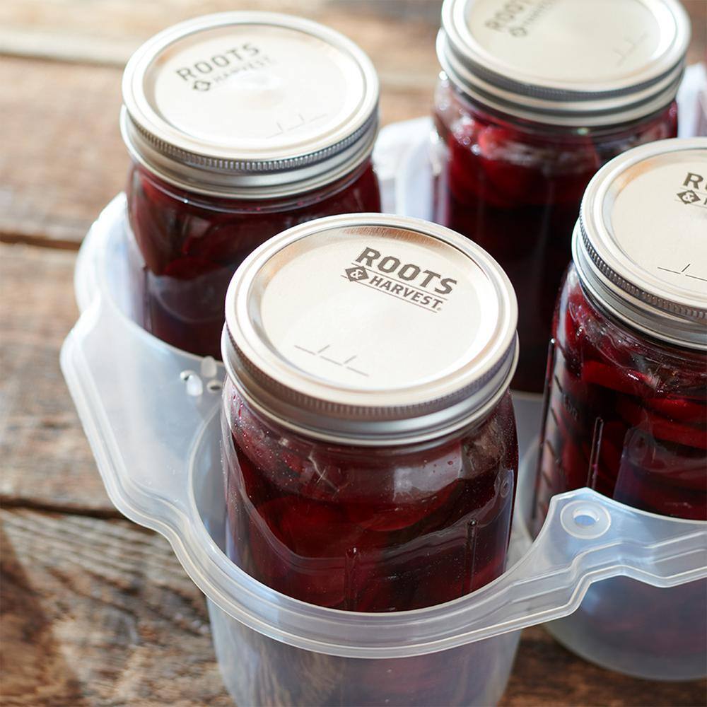 ROOTS & HARVEST Safe Crate 6-Pack Quart Size