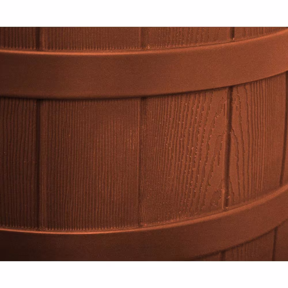 Good Ideas 50 Gal. Terra Cotta Rain Wizard